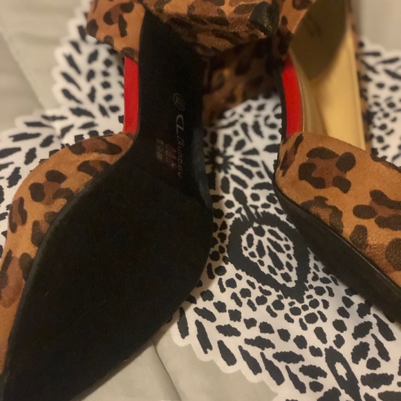 chinese laundry caring cheetah booties